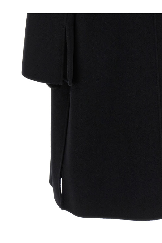 'Double Wool' coat Black 'Double Wool' coat Black