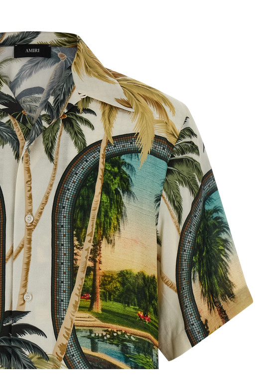'Paradise Bowling' shirt Multicolor