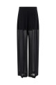 Silk pants Black