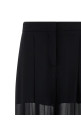 Silk pants Black