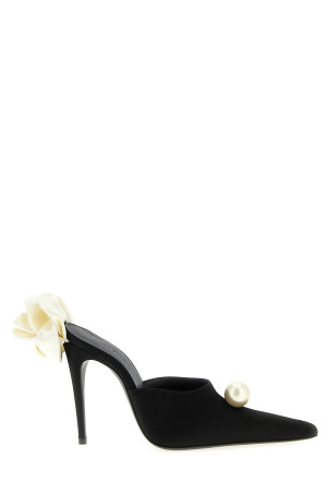 Атласні мюлі Чорні MAGDA BUTRYM 531723BLACK Атласні мюлі Чорні MAGDA BUTRYM 531723BLACK