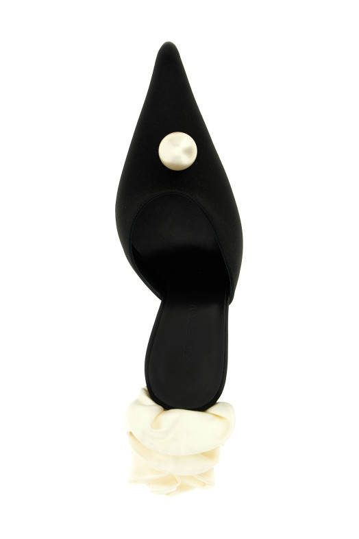 Satin mules Black Satin mules Black