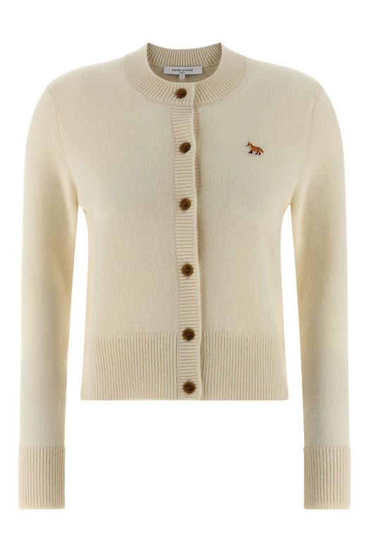 'Baby Fox' cardigan White 'Baby Fox' cardigan White