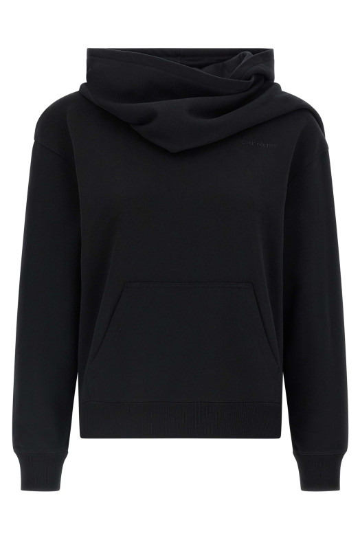 Hoodie and scarf Black Hoodie and scarf Black