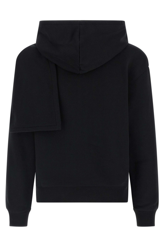 Hoodie and scarf Black Hoodie and scarf Black