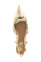 Valentino Garavani 'Rockstud' slingback Gold Valentino Garavani 'Rockstud' slingback Gold