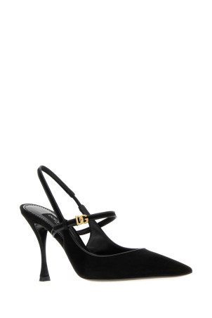 Black suede pumps DOLCE & GABBANA (CG0974AQ134) Black suede pumps DOLCE & GABBANA (CG0974AQ134)