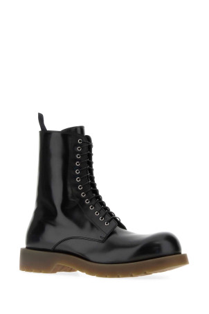 Чорні шкіряні черевики JIL SANDER (J32WU0109P7032) Чорні шкіряні черевики JIL SANDER (J32WU0109P7032)