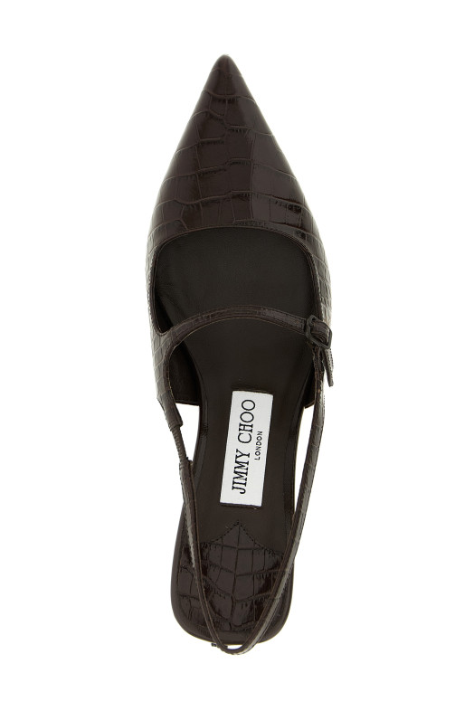 Слінгбеки «Діді» коричневого кольору DIDI45CCLCHOCOLATE Слінгбеки «Діді» коричневого кольору DIDI45CCLCHOCOLATE