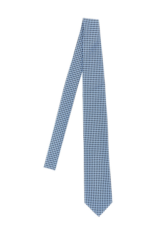 Жаккардовий краватка СИНЯ BRIONI O61D00OD4184911