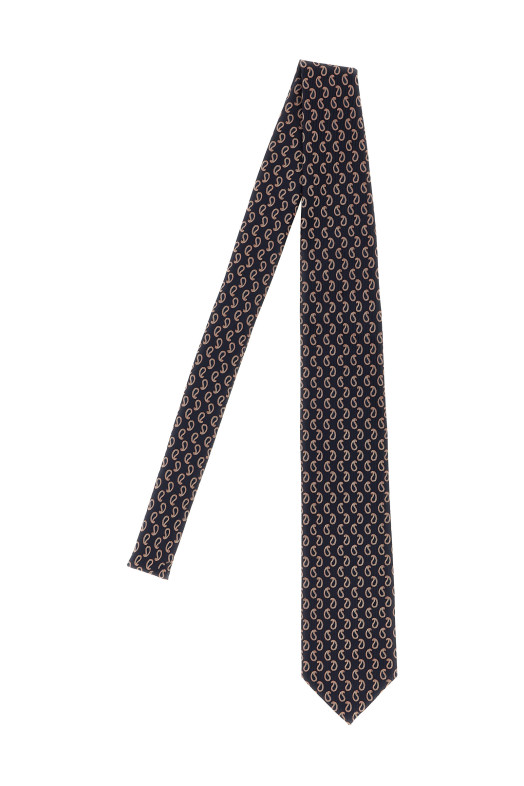 Жаккардовый галстук Синий BRIONI O61D00OD4484057