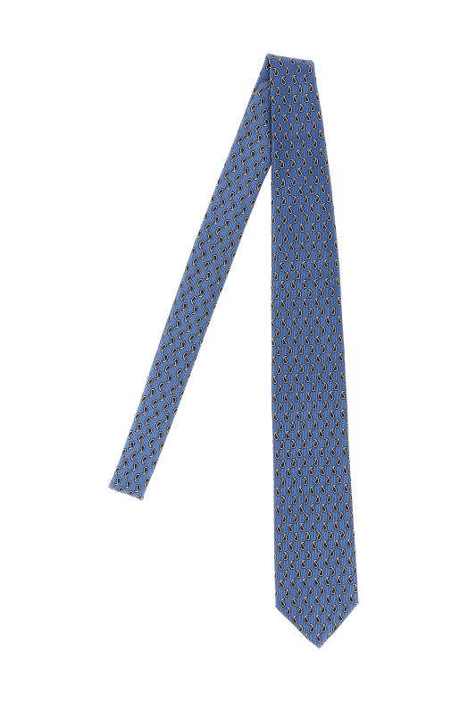 Жаккардовый галстук Синий BRIONI O61D00OD4484892