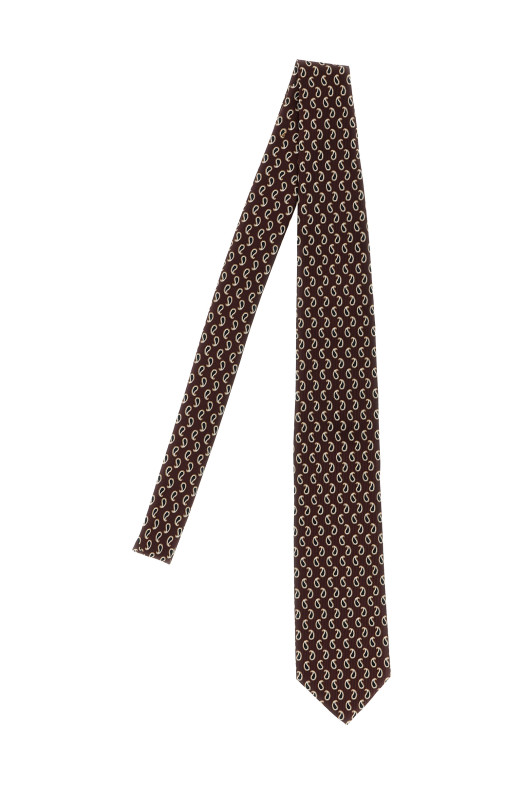 Жаккардовый галстук Multicolor BRIONI O61D00OD4486025