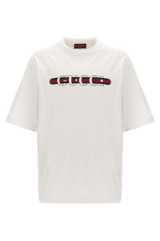 Logo print t-shirt  White