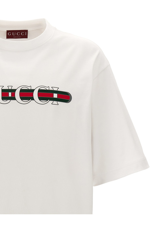 Logo print t-shirt  White