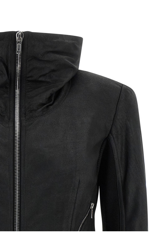 Куртка «Zipped Naska Biker» Черная RP02E4735LBA09