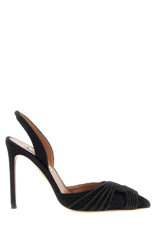 'Gatsby' slingback Black