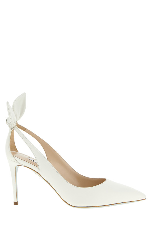 'Bow Tie' pumps White