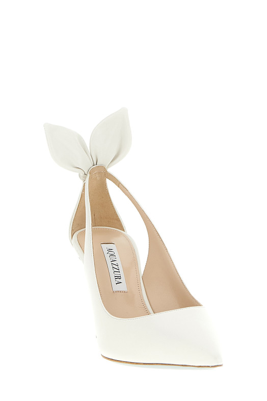 'Bow Tie' pumps White