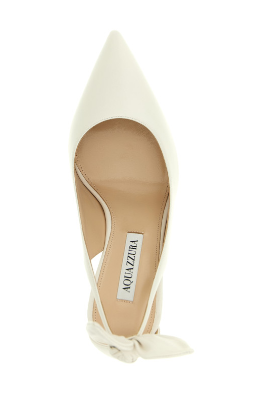 'Bow Tie' pumps White