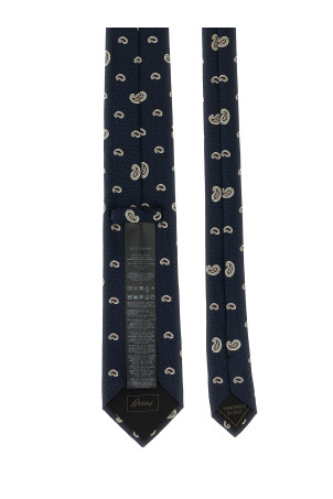 Жаккардовый галстук Синий BRIONI O61D00OD4494065 Жаккардовый галстук Синий BRIONI O61D00OD4494065