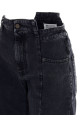 Jeans asymmetrical waist Black