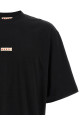 Logo patch t-shirt Black