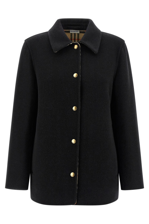 Куртка с подкладкой Burberry Check, черная 8115289BLACKSANDIPCHECK