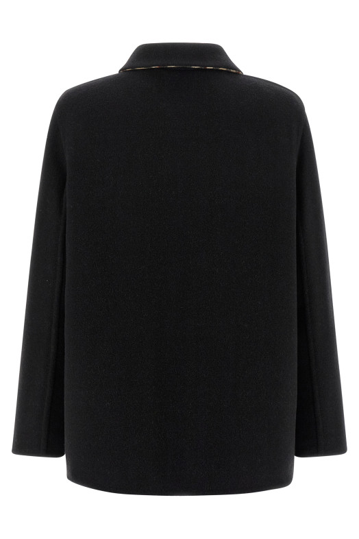 Куртка с подкладкой Burberry Check, черная 8115289BLACKSANDIPCHECK