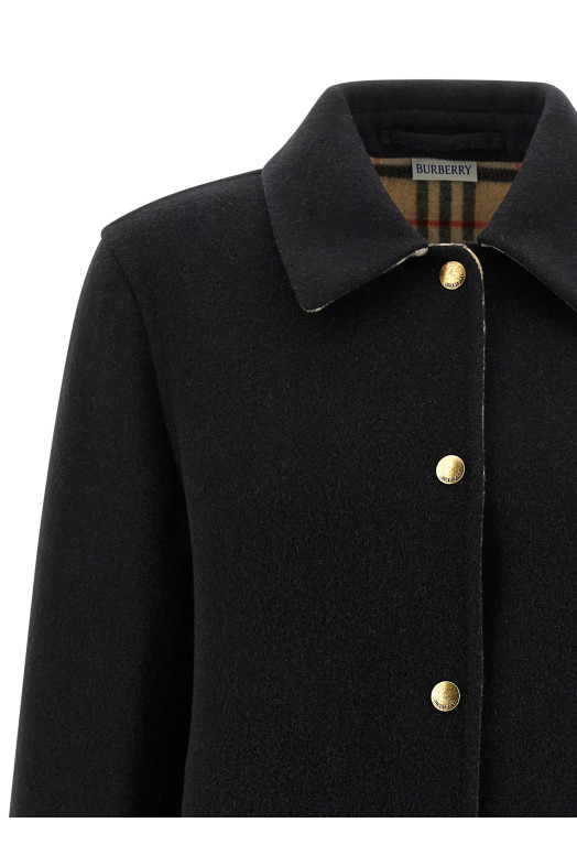 Куртка с подкладкой Burberry Check, черная 8115289BLACKSANDIPCHECK