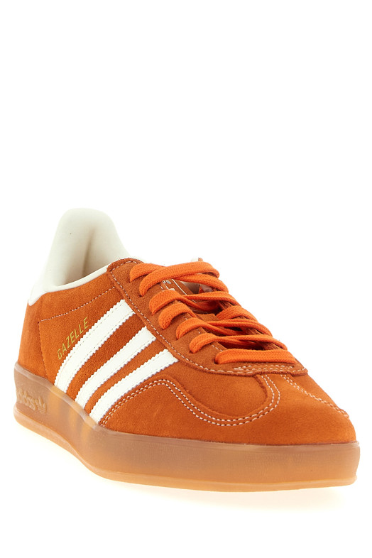 Кроссовки «Gazelle Indoor» оранжевого цвета JQ8392ORANGEOWHITE