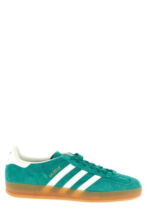 Кросівки «Gazelle Indoor» зеленого кольору JQ8391OWHITEGOLDMT Кросівки «Gazelle Indoor» зеленого кольору JQ8391OWHITEGOLDMT