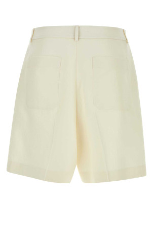 Ivory wool blend bermuda shorts VALENTINO GARAVANI (4V0RDD129U6) Ivory wool blend bermuda shorts VALENTINO GARAVANI (4V0RDD129U6)