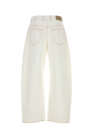 Білі джинси з широкими штанинами White GIVENCHY (BM51MN516J) Білі джинси з широкими штанинами White GIVENCHY (BM51MN516J)