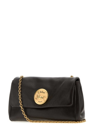 Черная кожаная сумка через плечо Heritage CHLOE (CH25AS584P75) CHLOÉ Черная кожаная сумка через плечо Heritage CHLOE (CH25AS584P75) CHLOÉ