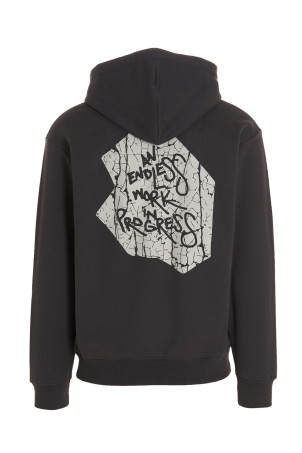 Progress' hoodie Gray