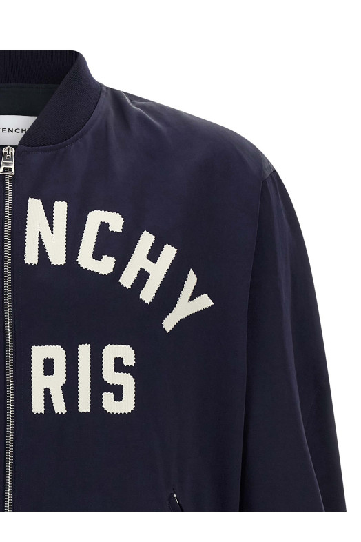 Logo bomber jacket Blue Logo bomber jacket Blue