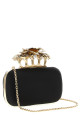 'Carnation' clutch Black