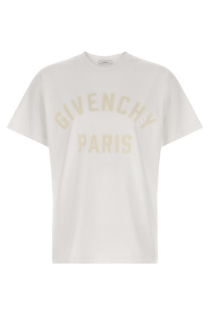 Футболка з логотипом Біла GIVENCHY BM71NK3YRS100 Футболка з логотипом Біла GIVENCHY BM71NK3YRS100