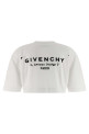Укороченная футболка Белая GIVENCHY BW70FKP75N100