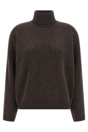 High neck sweater Brown High neck sweater Brown