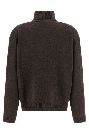 High neck sweater Brown High neck sweater Brown
