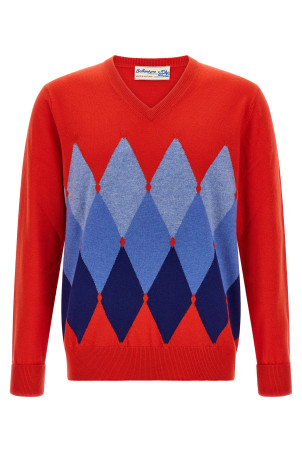 Свитер с узором «аргил» Красный BALLANTYNE B2P00112KA892002 Свитер с узором «аргил» Красный BALLANTYNE B2P00112KA892002