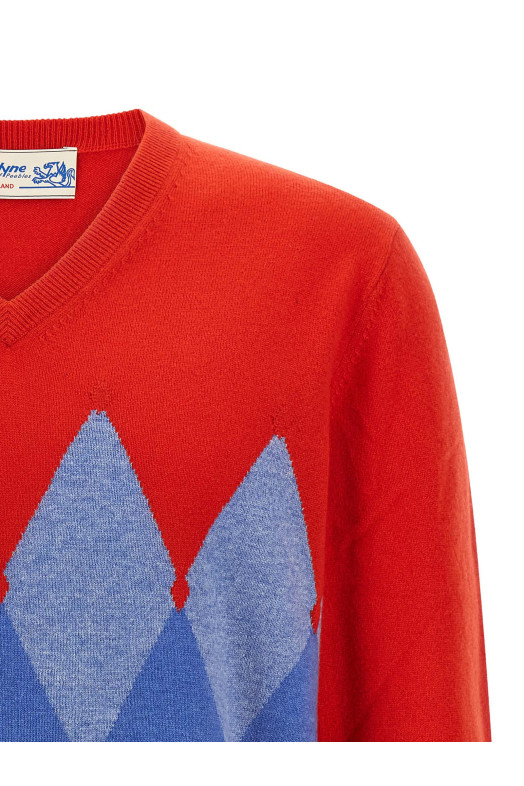 Свитер с узором «аргил» Красный BALLANTYNE B2P00112KA892002 Свитер с узором «аргил» Красный BALLANTYNE B2P00112KA892002