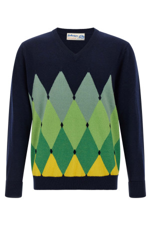 Свитер с узором «аргил» Синий BALLANTYNE B2P00112KA893510 Свитер с узором «аргил» Синий BALLANTYNE B2P00112KA893510