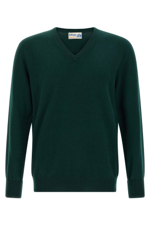 Свитер с V-образным вырезом Зеленый BALLANTYNE B2P00112K0012585 Свитер с V-образным вырезом Зеленый BALLANTYNE B2P00112K0012585