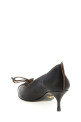 Antiqued leather pumps Brown Antiqued leather pumps Brown