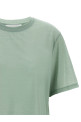 Logo embroidery t-shirt Green Logo embroidery t-shirt Green