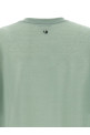 Logo embroidery t-shirt Green Logo embroidery t-shirt Green