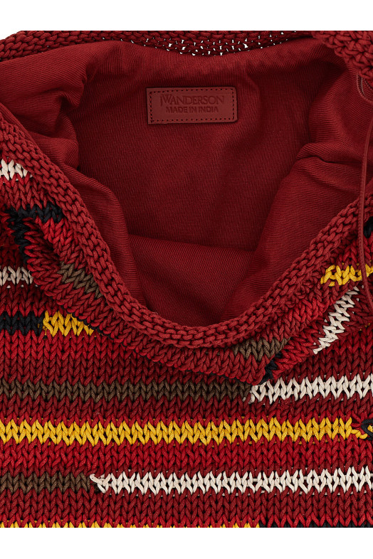 Сумка через плечо «Knitted Hobo» Красная HB0745FA0472452 Сумка через плечо «Knitted Hobo» Красная HB0745FA0472452